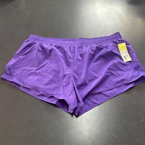 All In Motion Women 2" Tulip Run Shorts Size XXL Purple New